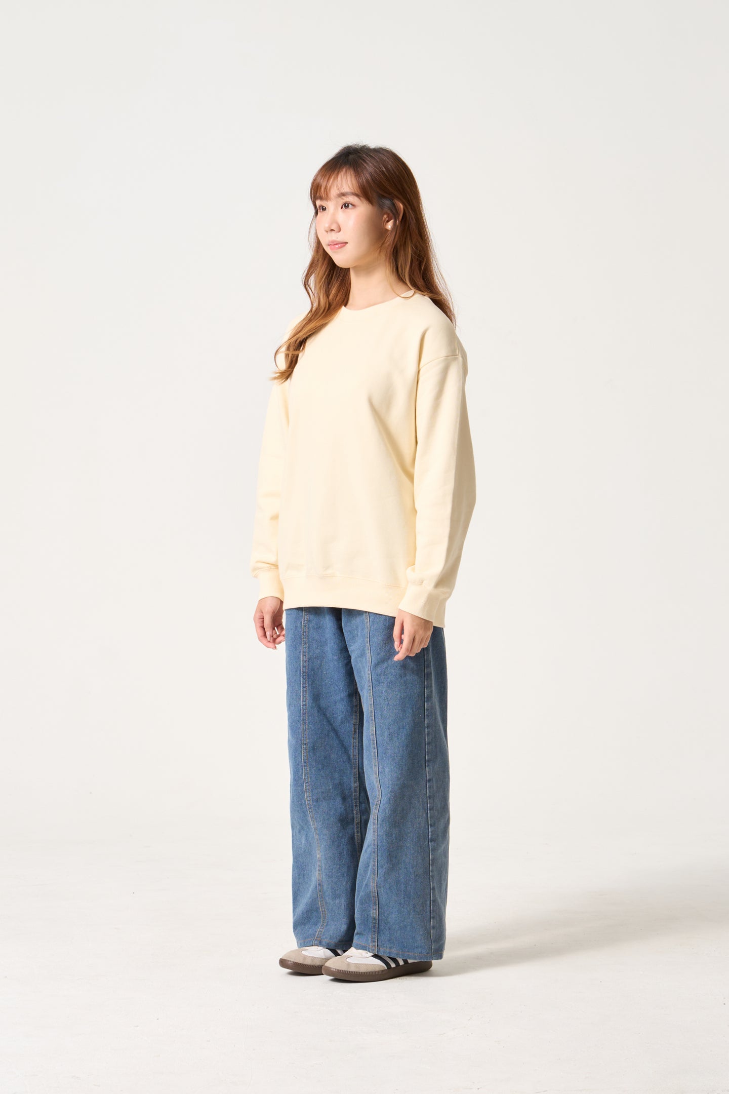 Simply . Unisex Cosy Sweater (Ivory) - Simply
